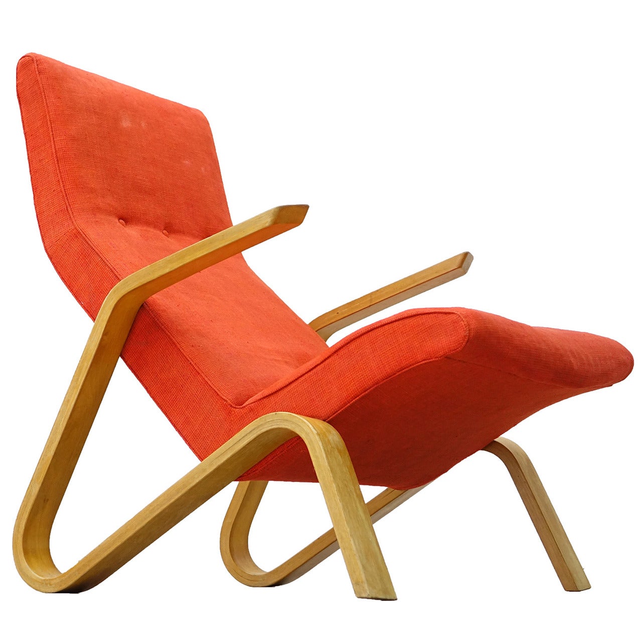 Eero Saarinen for Knoll International 1946 Grasshopper, Lounge Easy Chair