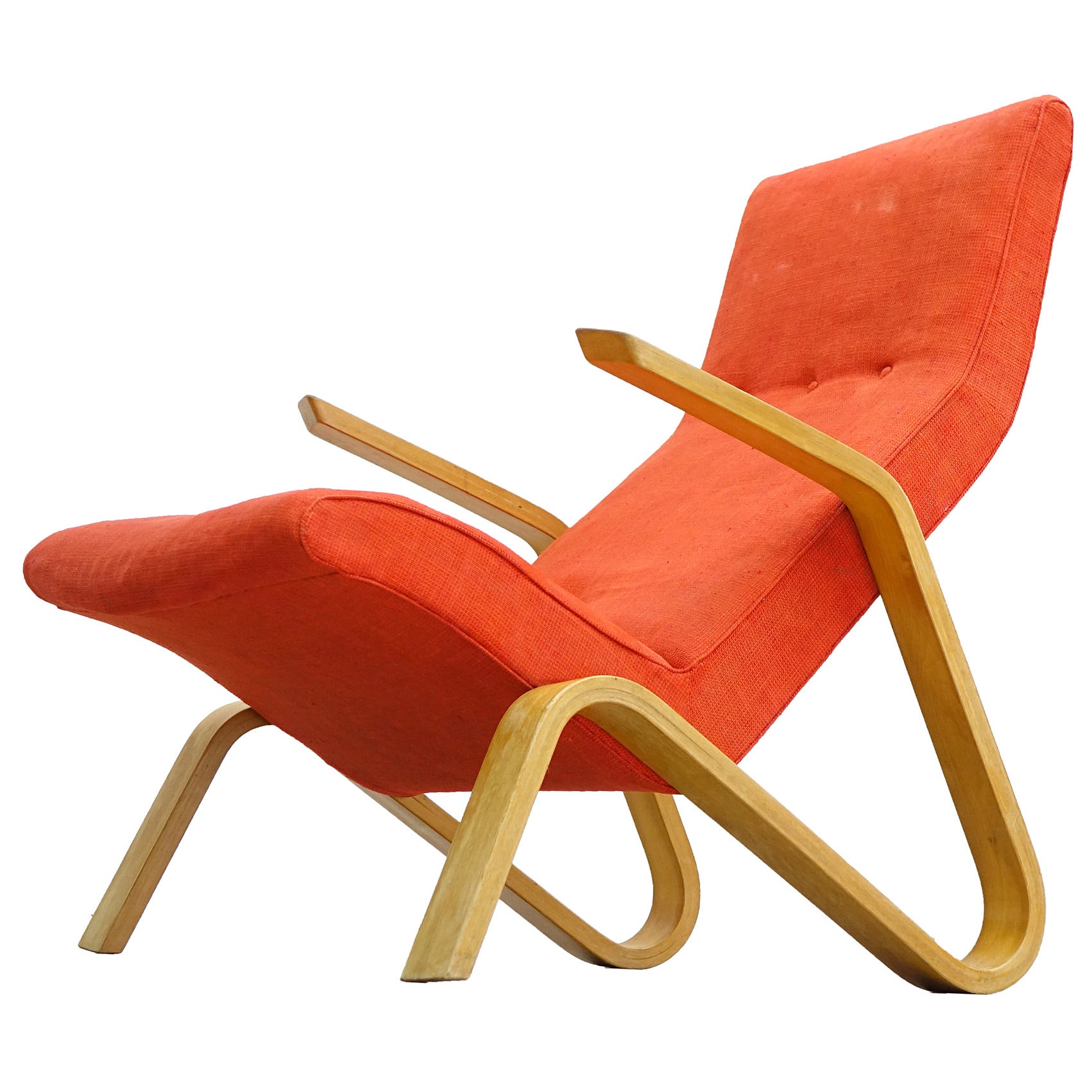 Eero Saarinen for Knoll International 1946 Grasshopper Lounge Easy Chair