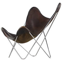 Jorge Ferrari:: Hardoy Butterfly Sling Chair für Knoll International:: 1960