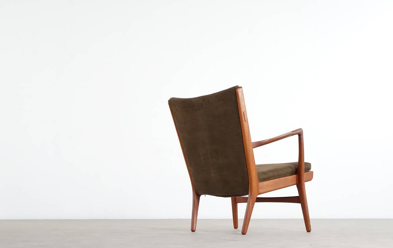 Scandinavian Modern AP16 Easy Chair by Hans J. Wegner for A.P. Stolen, 1951 