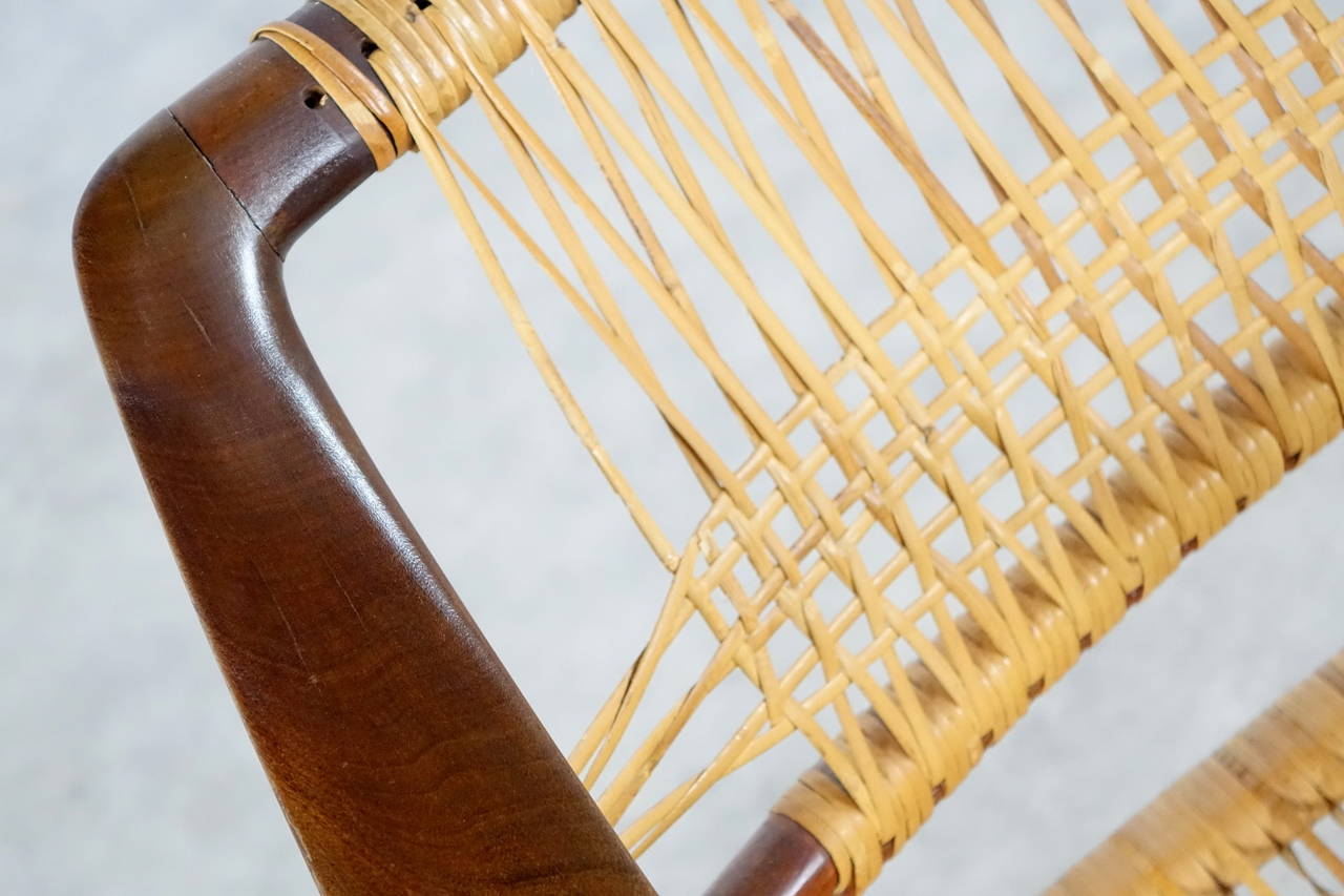 Mid-20th Century Frederik A. Kayser for Rastad Relling  Chair Produced by Gustav Bahus and EFT