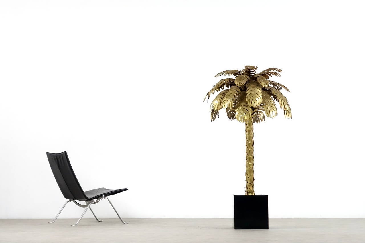 Atelier Techoueyres, Floor Lamp in the Form of a Palm Tree for Maison Charles 1
