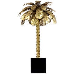Atelier Techoueyres, Floor Lamp in the Form of a Palm Tree for Maison Charles