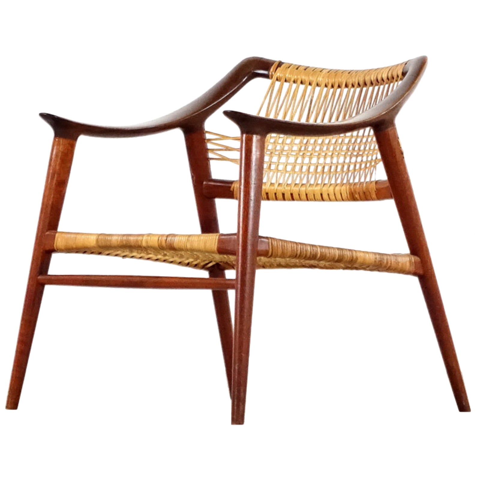 Frederik A. Kayser for Rastad Relling  Chair Produced by Gustav Bahus and EFT