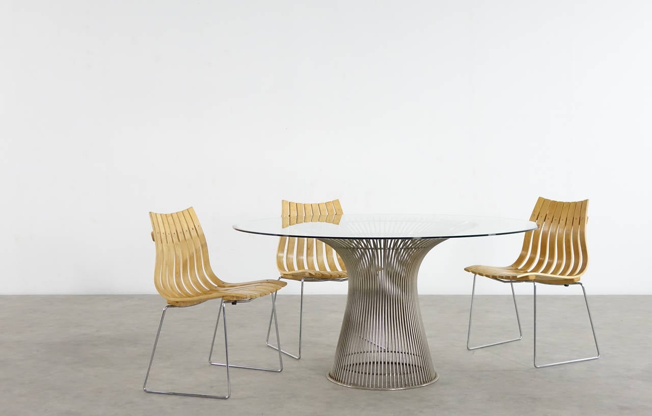 Warren Platner Dining Table 1966 for Knoll International, Mid-Century In Excellent Condition In Munster, NRW
