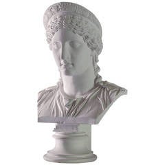 Monumental Bust Representing Roman Empress Augusta Victoria Minor
