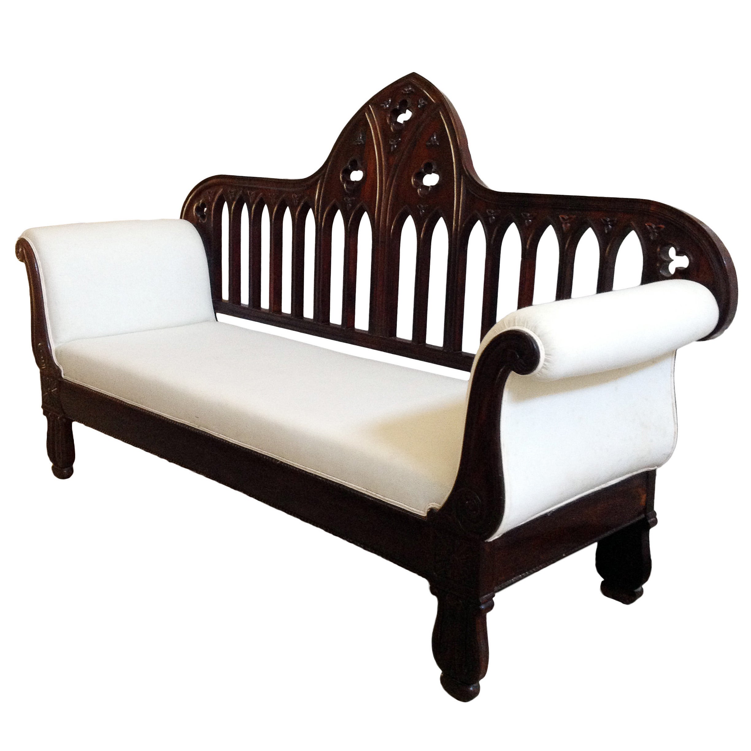 William the Fourth Neogothic Sofa For Sale