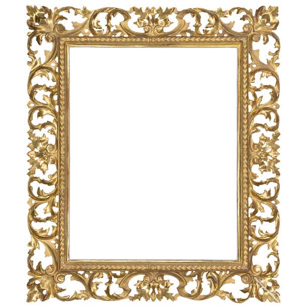 19th Century Italian Carved Frame For Sale at 1stDibs | frame for ...