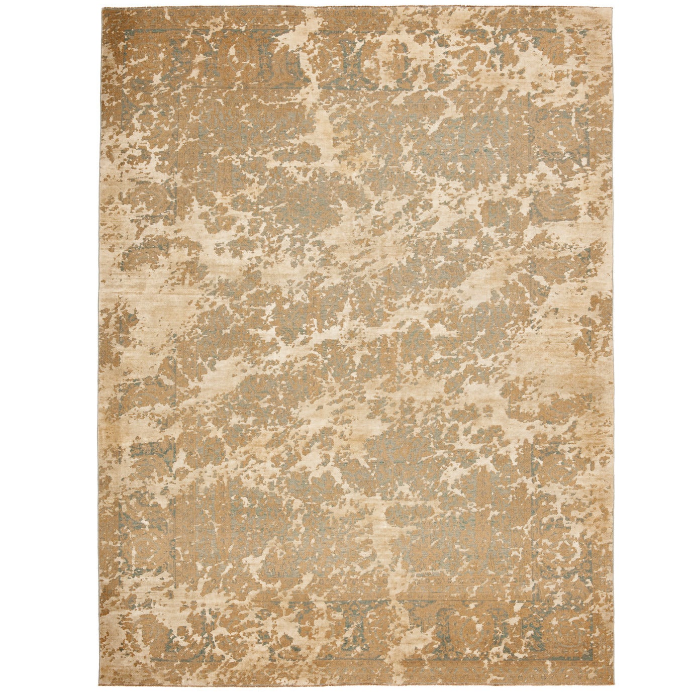 Tabriz Wooster Sky from the Erased Heritage Carpet Collection by Jan Kath