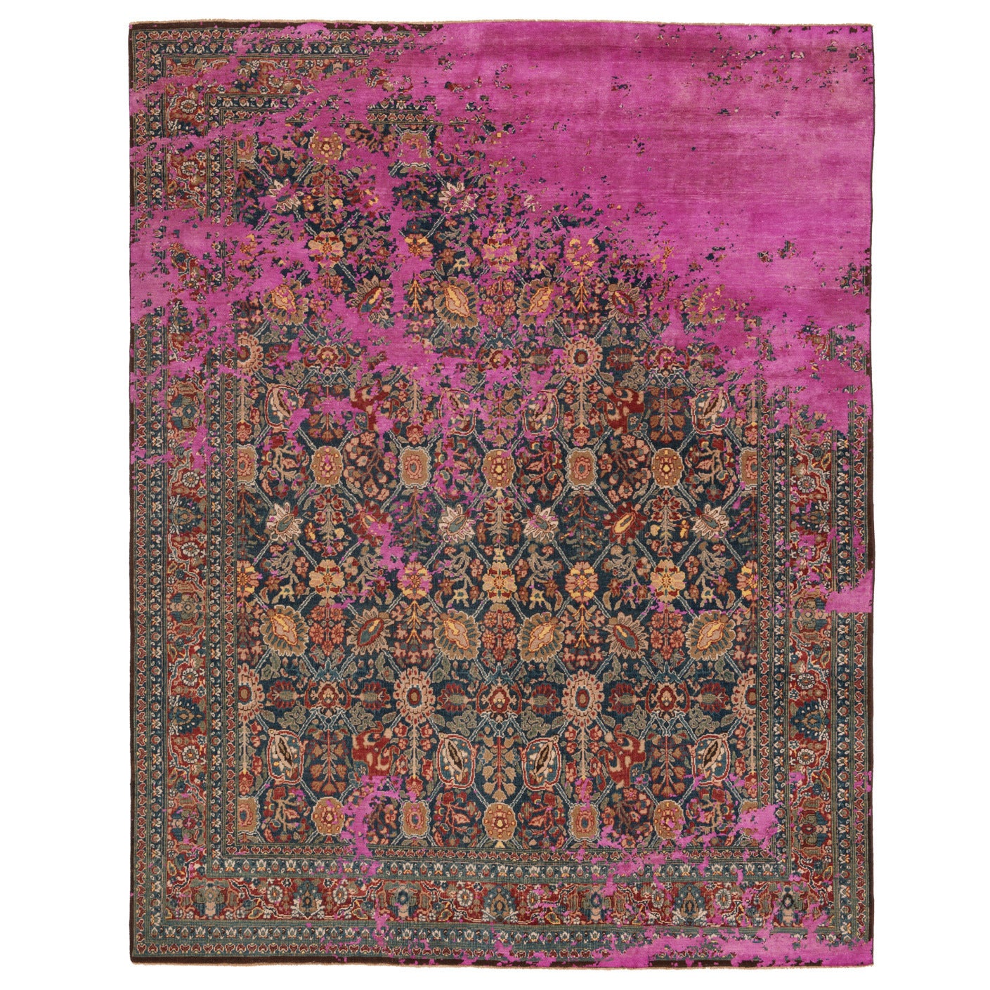 Tabriz Canal Rocked from Erased Heritage Collection by Jan Kath