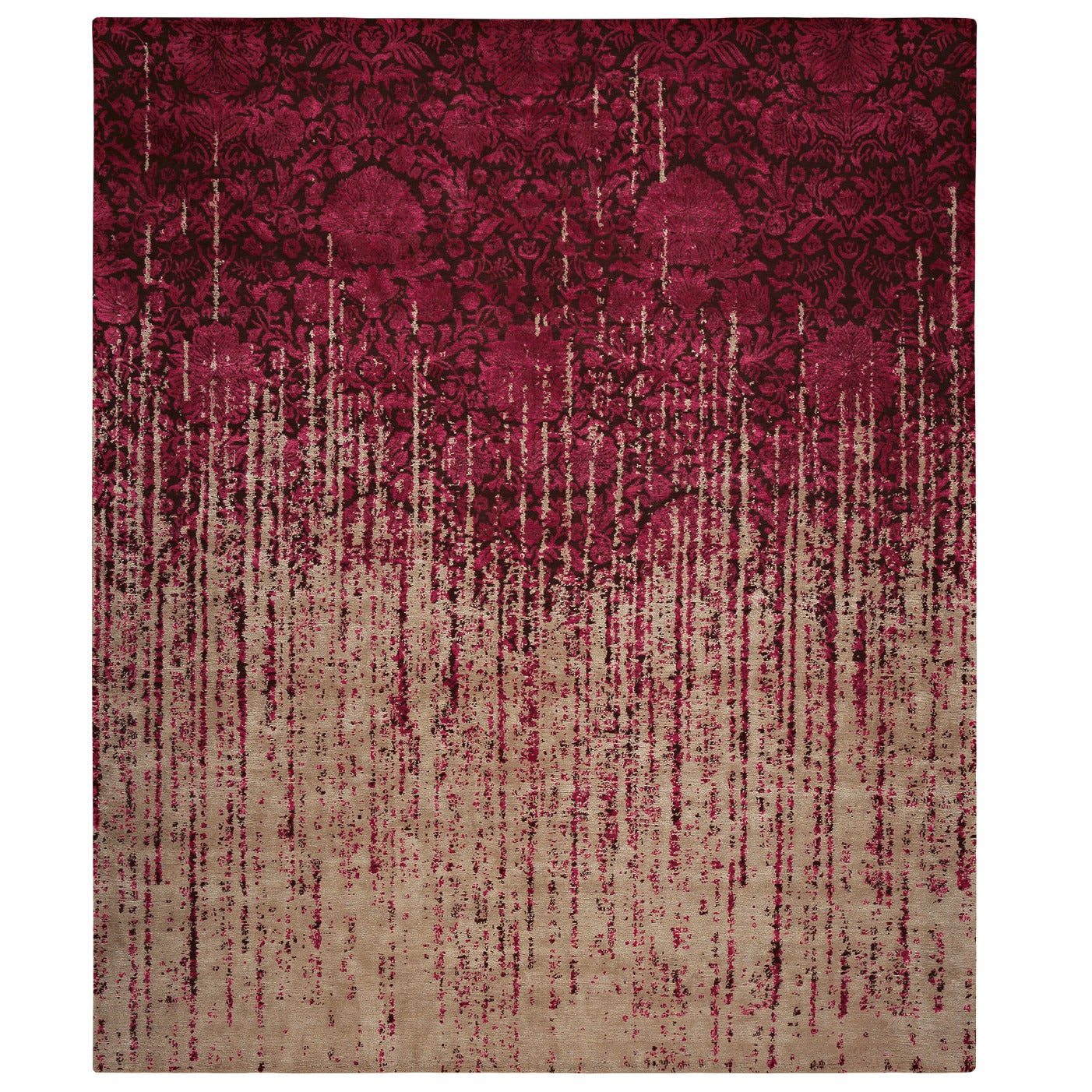 Verona Vendetta from the Erased Classics Carpet Collection by Jan Kath For Sale