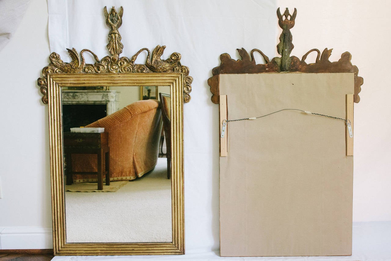 Pair of 18th Century French Giltwood Mirrors 6