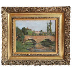 20th Century Signed American Landscape Painting