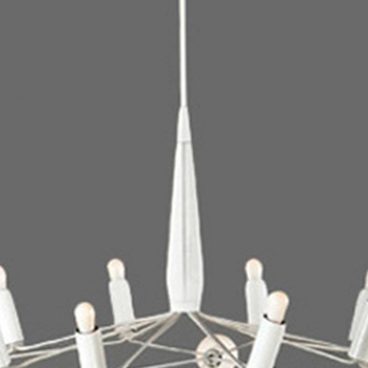 Patrick Townsend Orbit White Chandelier