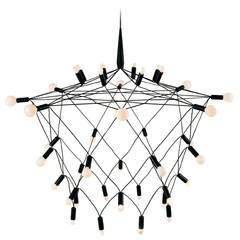 Patrick Townsend Orbit Black Chandelier
