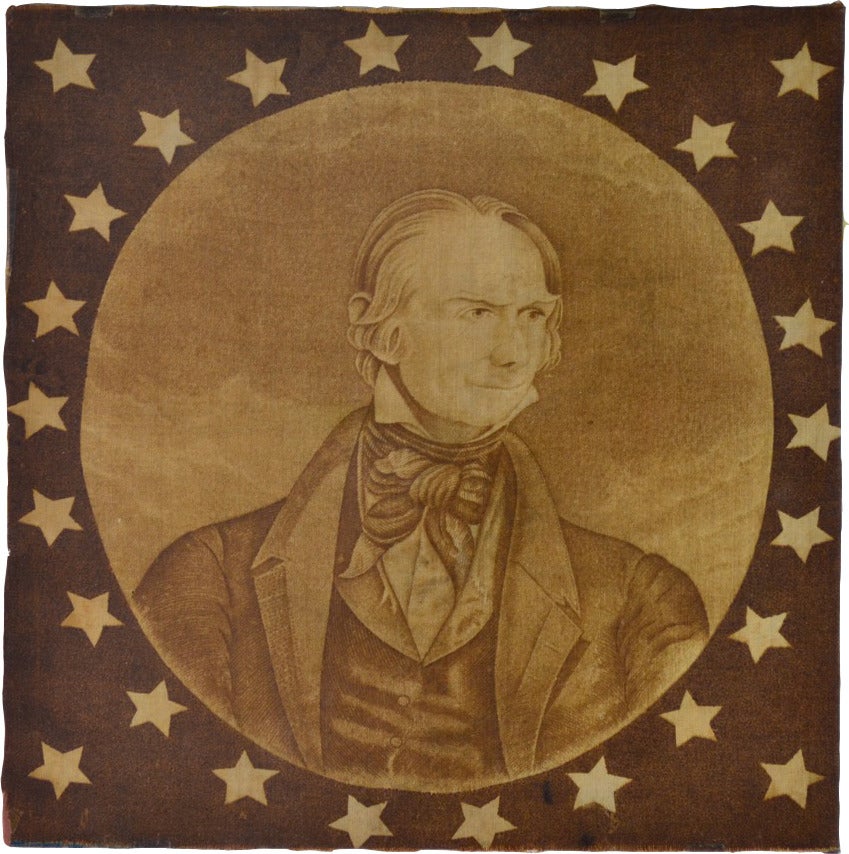 American Antique Relic from Henry Clay Flag For Sale