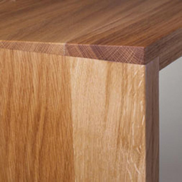 Im Angebot: E15 Calle Wood Bench von Philipp Mainzer, Brown (Oil Oaked) 3