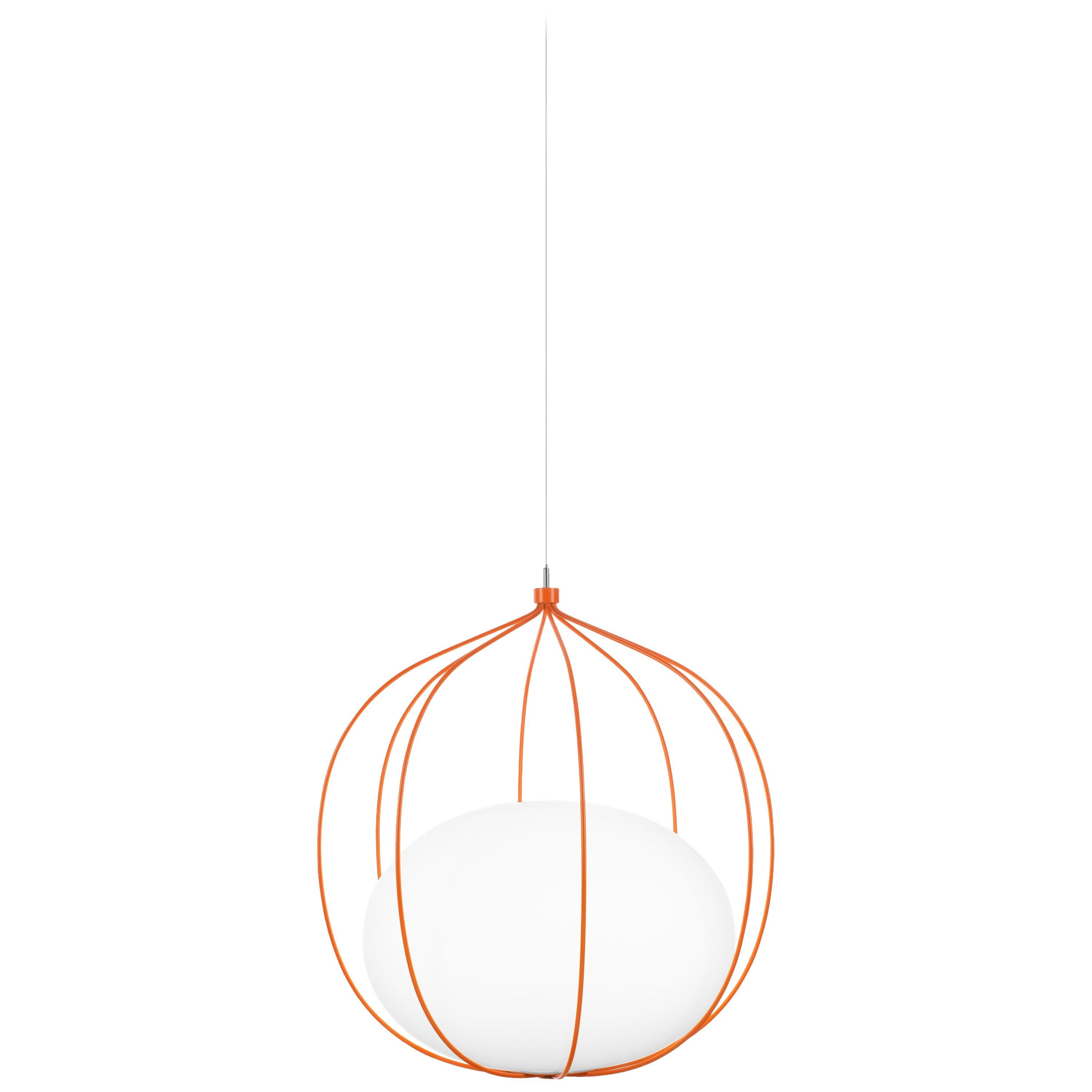Im Angebot: Zero LED Hoop Pendant by Front Design (Orange)