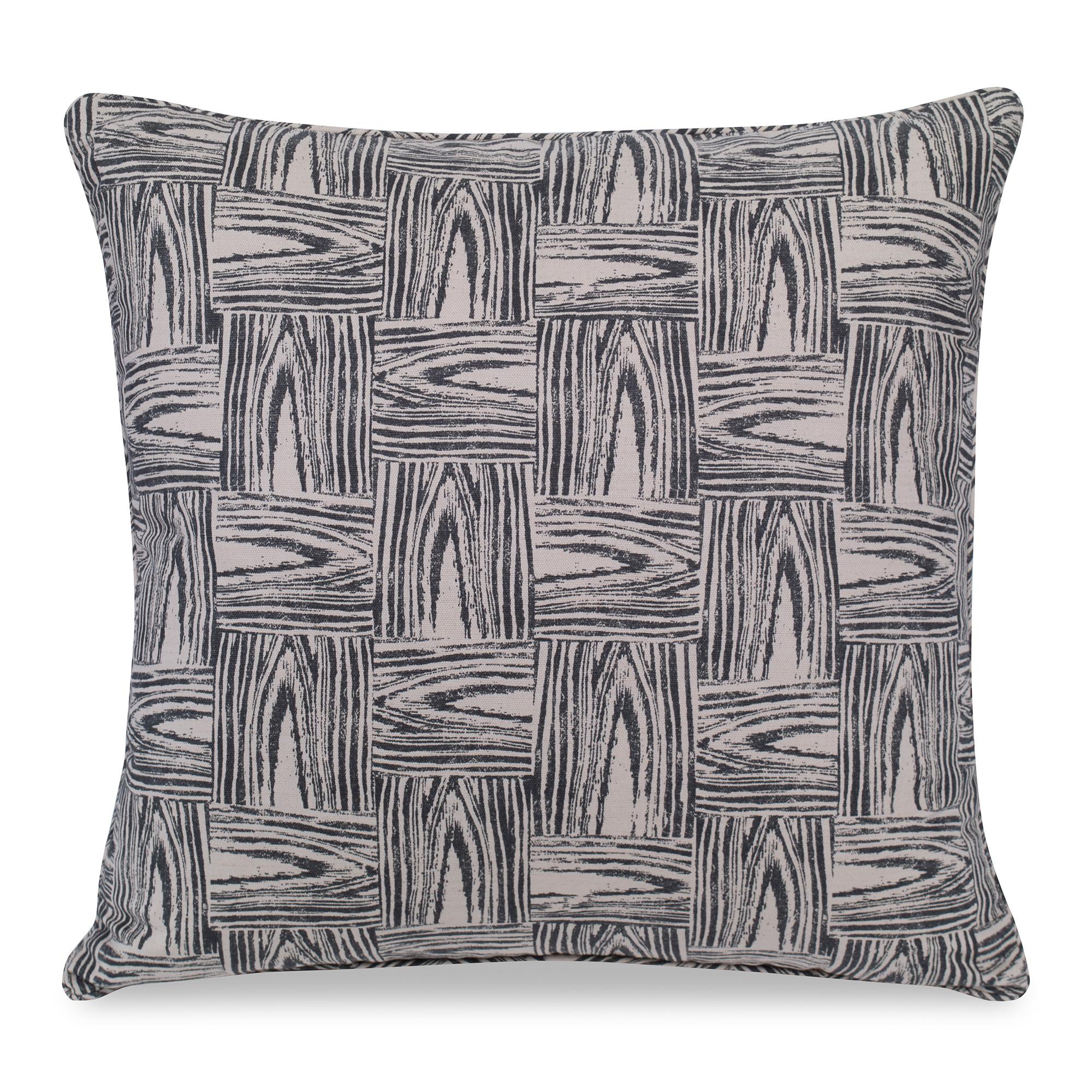 For Sale: Black (QR-20202.BLACK.0) Timberline Decorative Accent Pillow by CuratedKravet