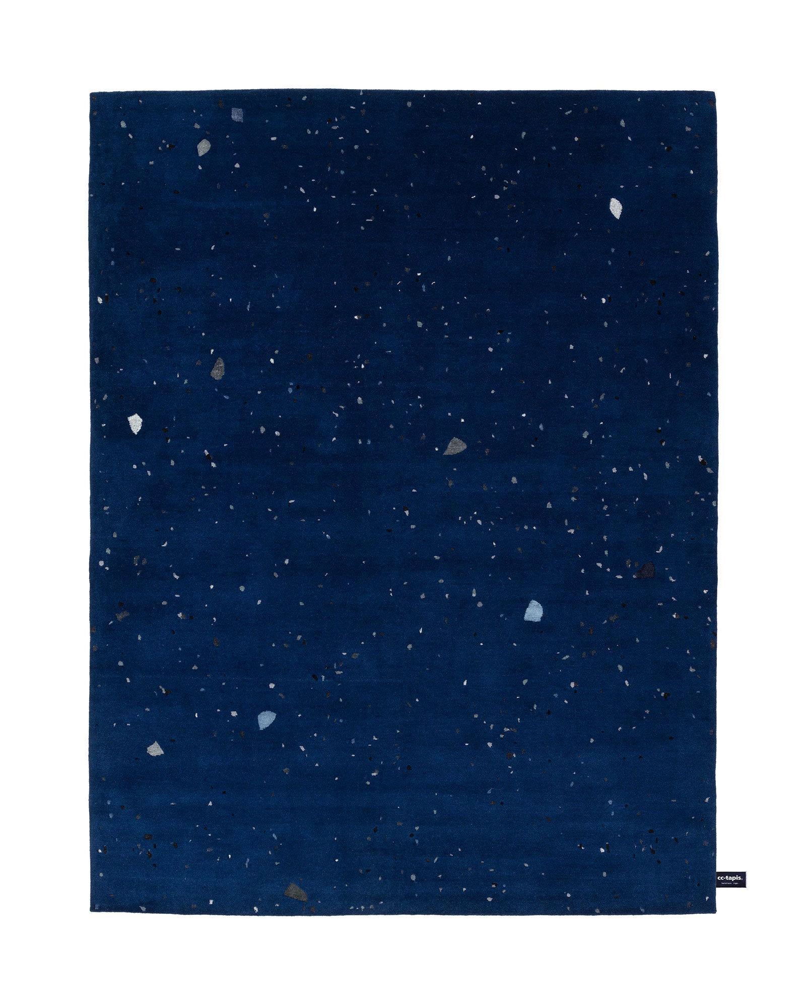 Im Angebot: cc-tapis nach Party, natürlicher weißer Teppich von Garth Roberts (Blue)
