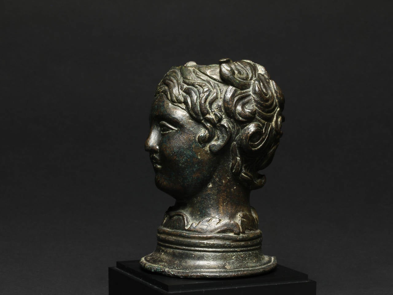 Ancient Roman Bronze Balsamarium For Sale 1