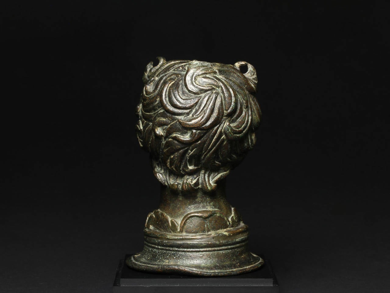 Ancient Roman Bronze Balsamarium For Sale 3