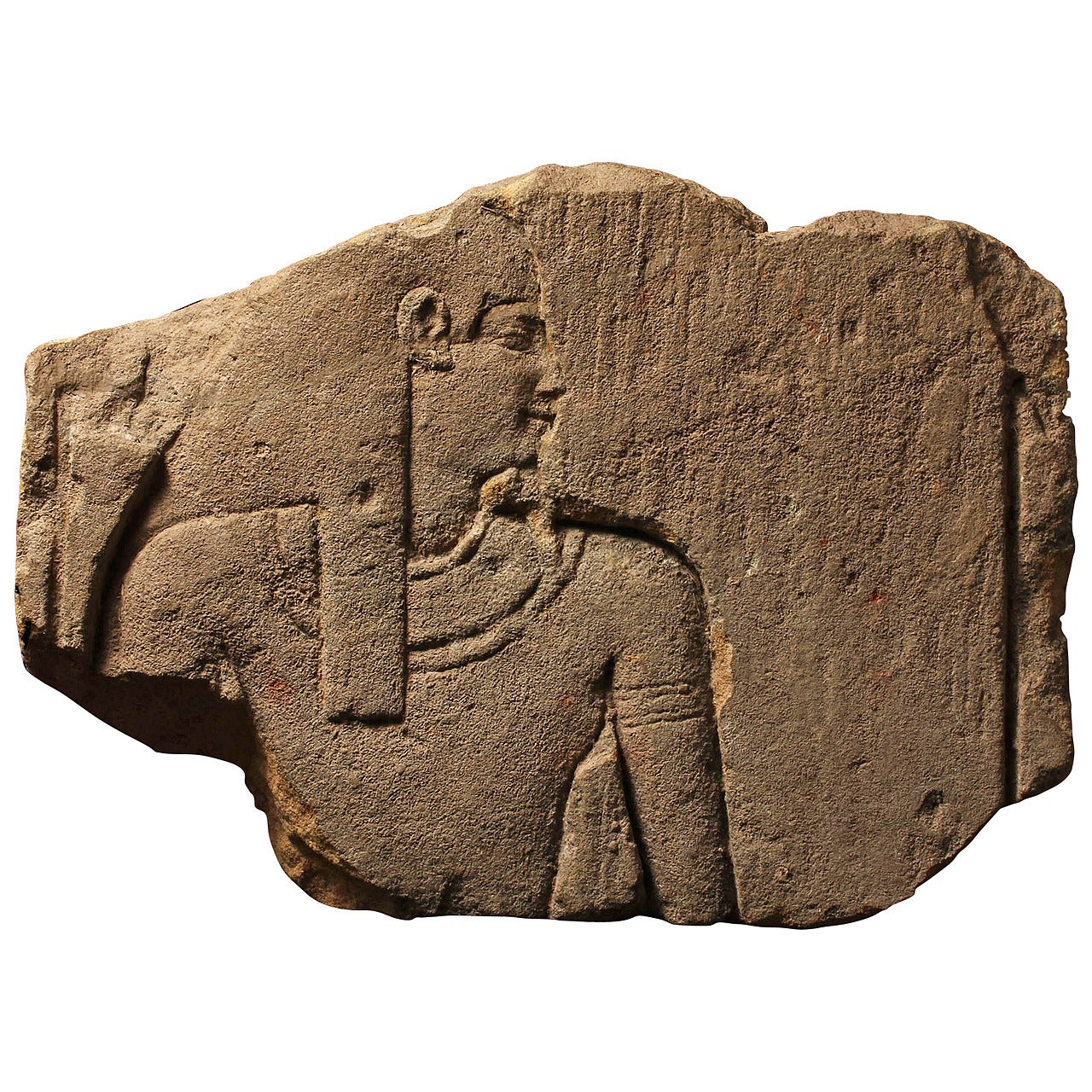 Ancient Egyptian Sandstone Relief For Sale