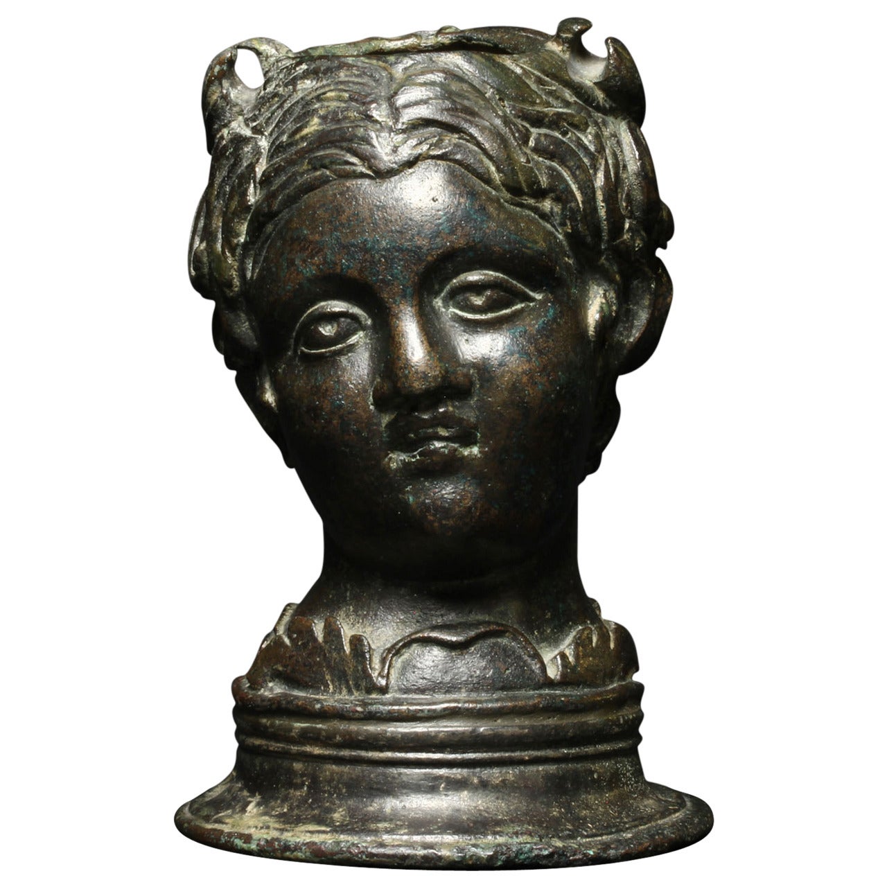 Ancient Roman Bronze Balsamarium For Sale