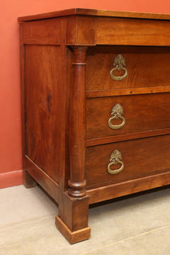 Empire Chest in Walnut, circa 1815