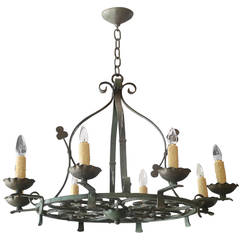 19th Century Chandelier from "Bastide" in Provence