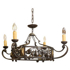 Antique 19th Century Chandelier from Normandy