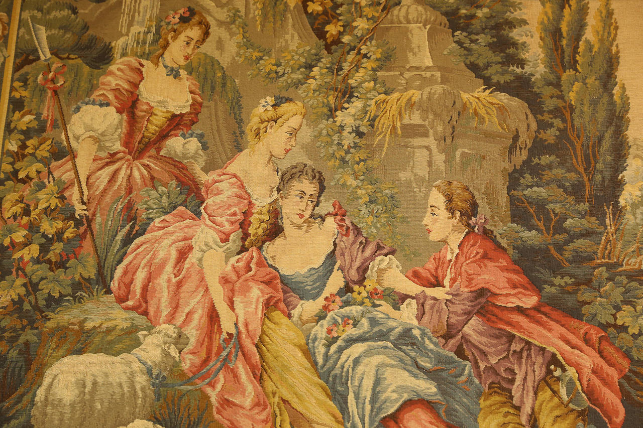 French Tapestry, Late 19th Century 1