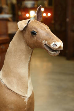 Toy Horse on Rollers