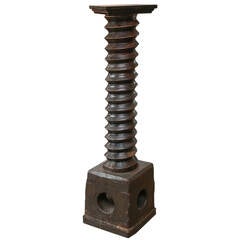 Winery Screw from Alsace, Hand-Carved
