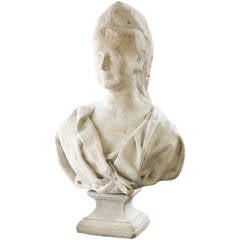 Marble Bust, 18th Century