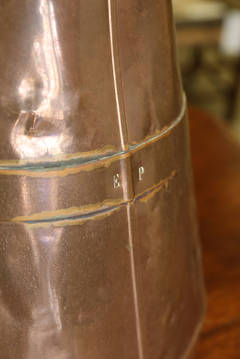 Copper Pitcher "Broc" from a Winery, Early 20th Century