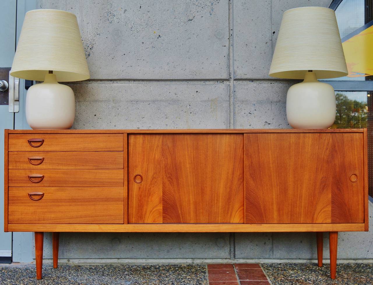 teak cabinet pulls