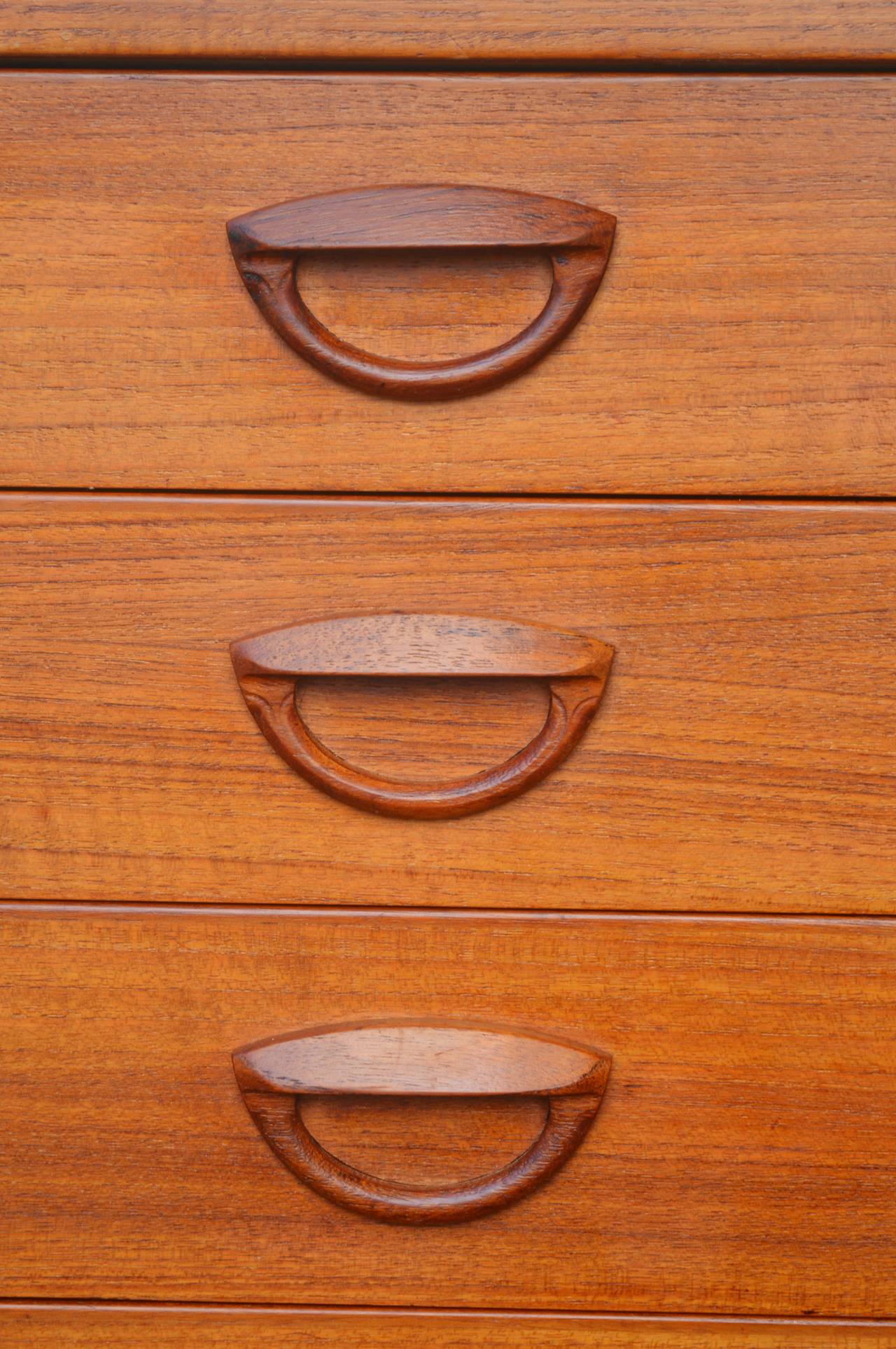 This totally hot buffet or credenza by acclaimed Danish designer Kai Kristiansen, is just stunning! Note the iconic 