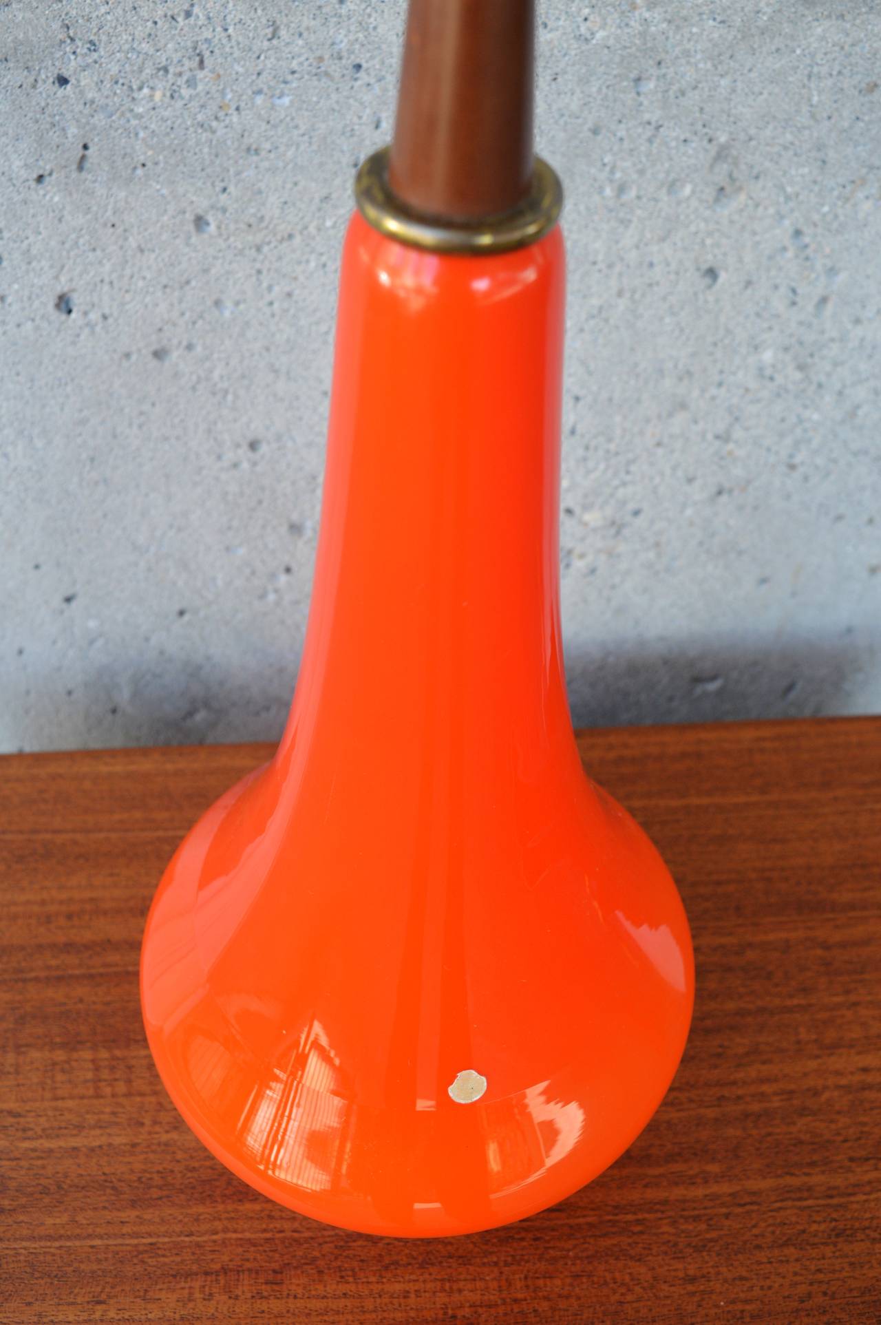 orange genie lamp