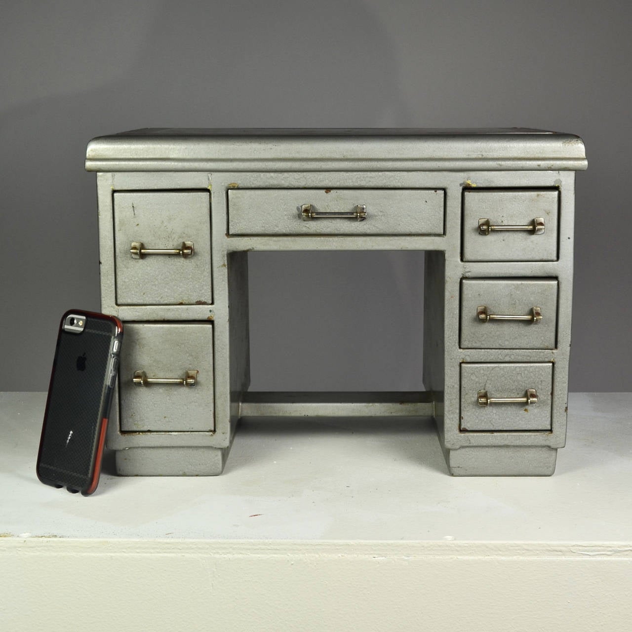 Salesman Sample 1940s Metal Desk