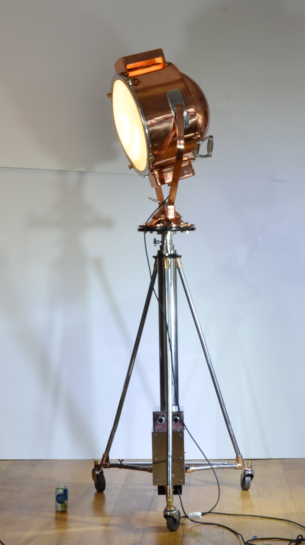 Hydraulic Ships Lamp, 1940 In Excellent Condition For Sale In Berkeley, CA