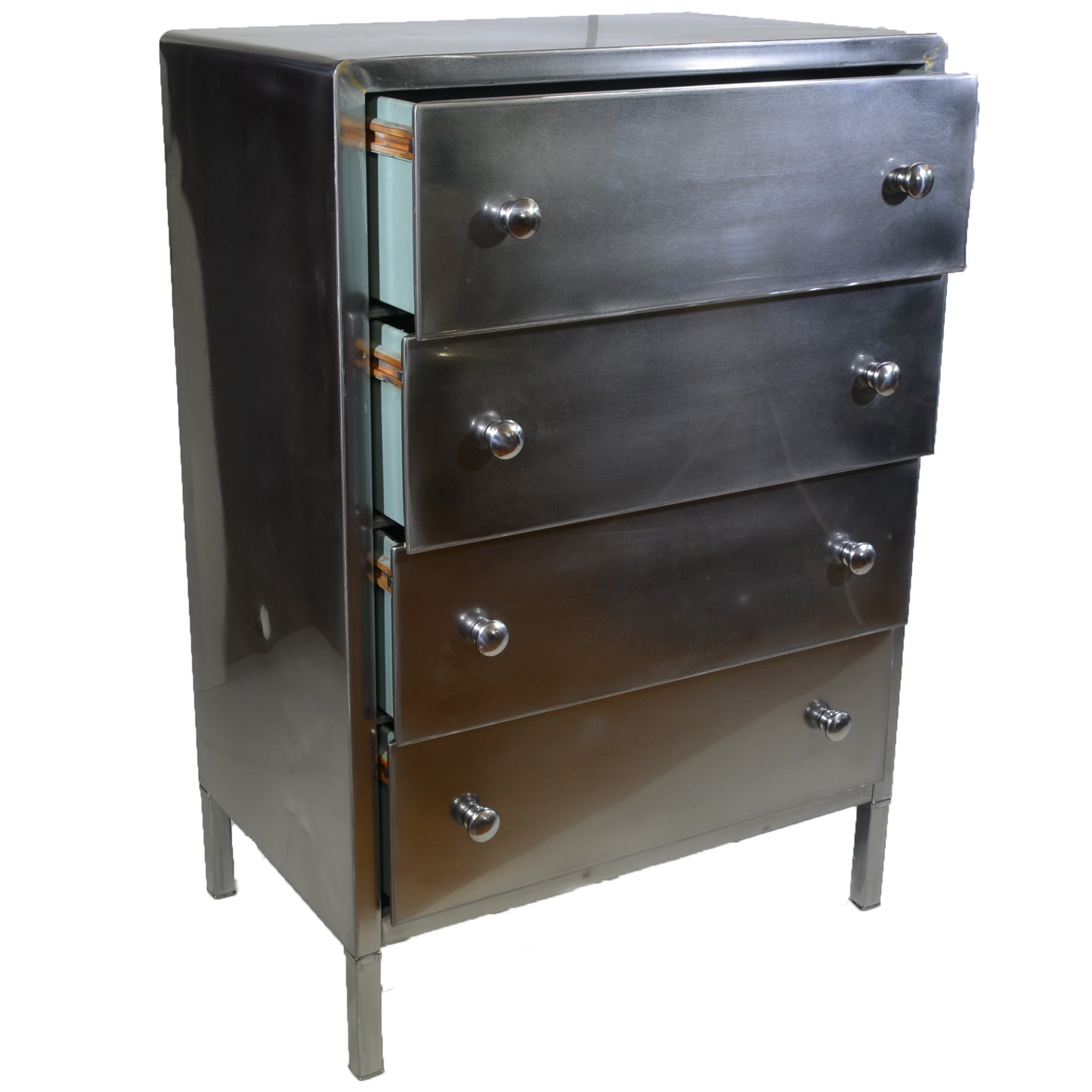 Metal Cabinet 1940s For Sale