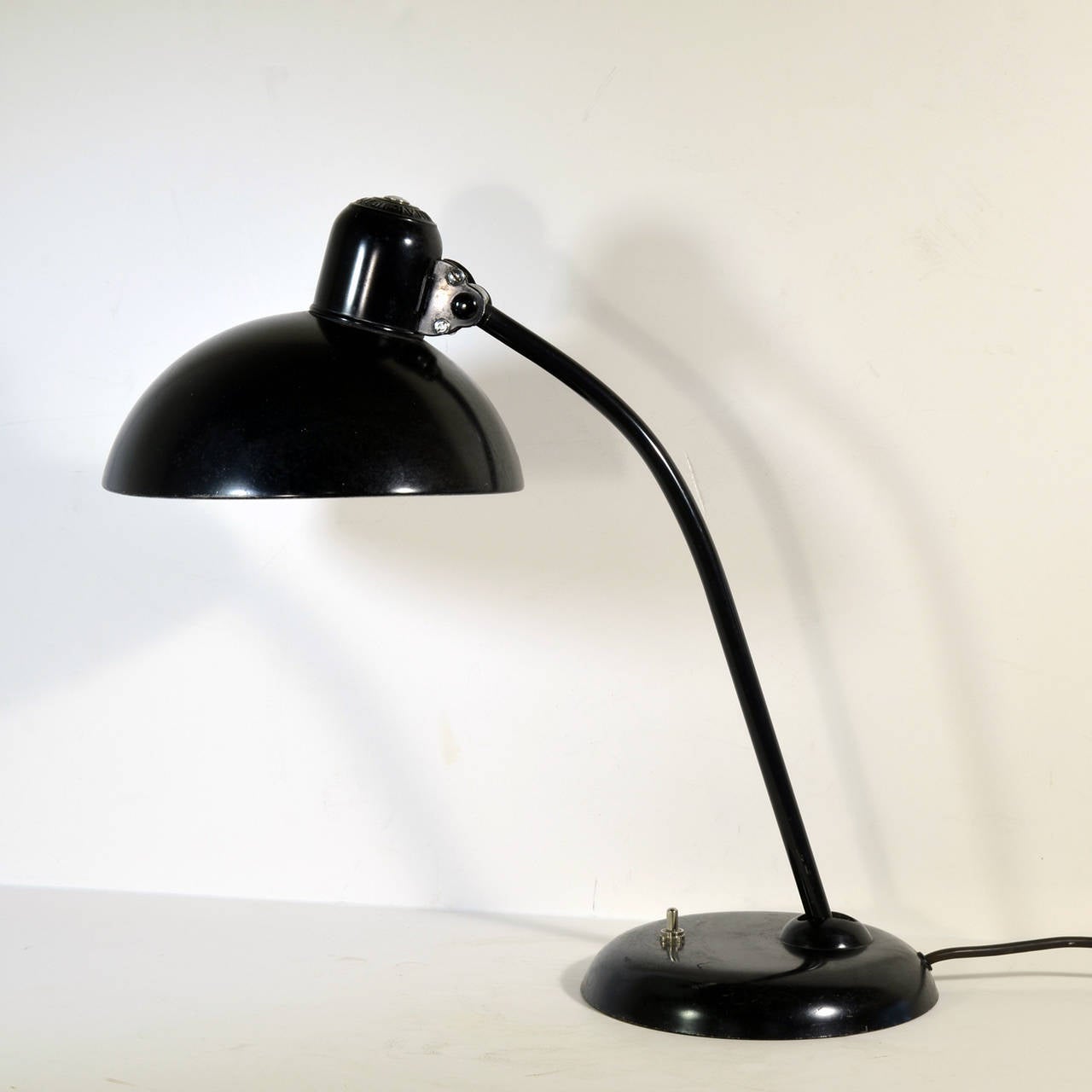 Black Desk Lamp 1940s Articulate