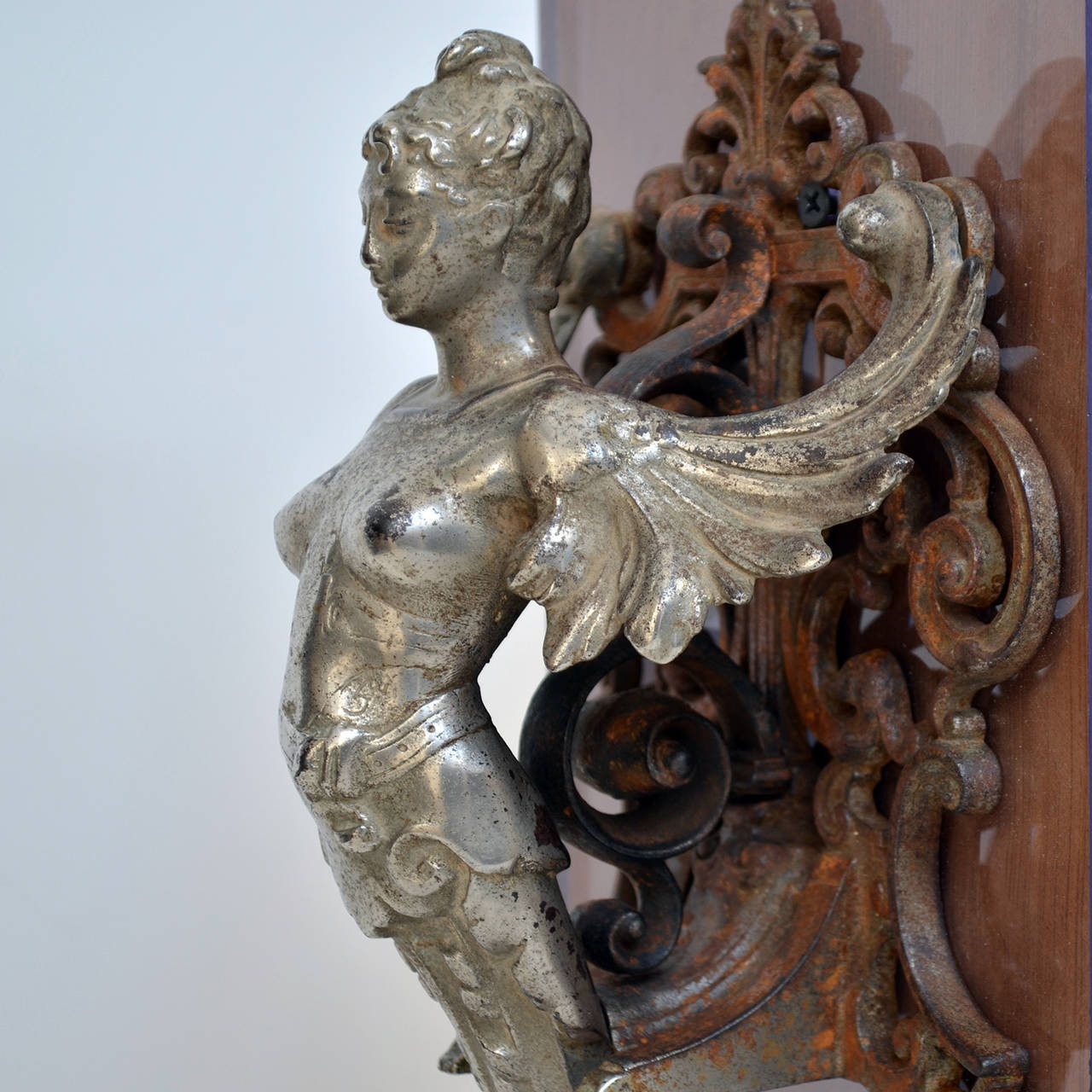 Exceptional French Door Knocker From Castle Late 18's In Excellent Condition For Sale In Berkeley, CA