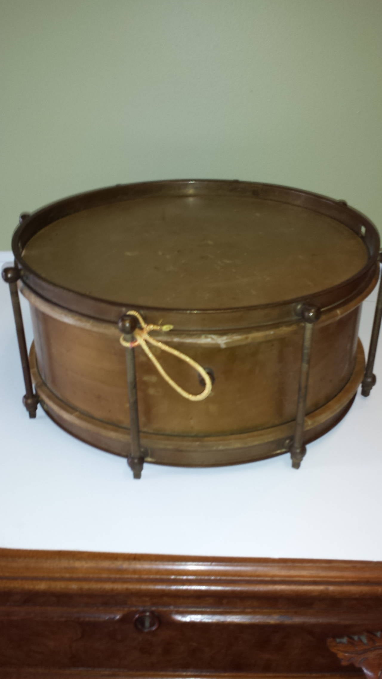 antique drum