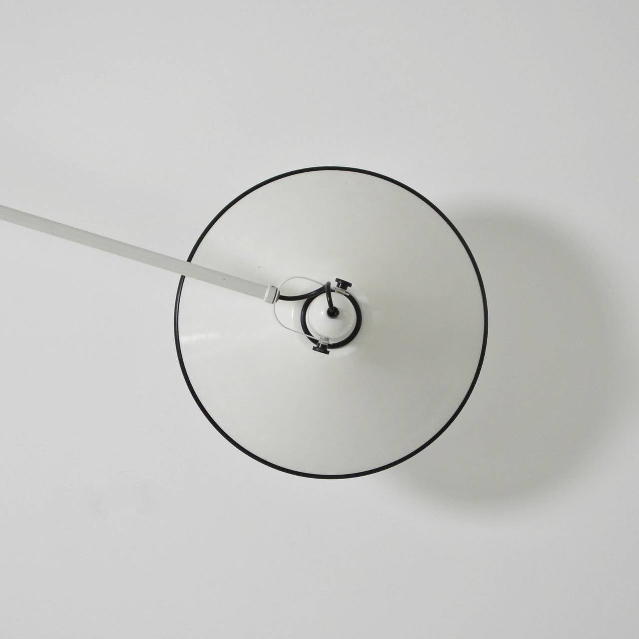 JJM Hoogervorst Ceiling Lamp White / Black also available In Excellent Condition In London, GB