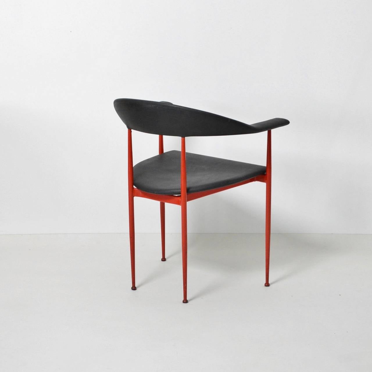 Mid-Century Modern Giancarlo Vegni P70 Postmodern Chair