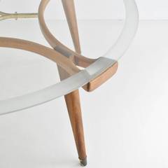 William Watting Acrilan Coffee Table in the Manner of Giordano Chiesa