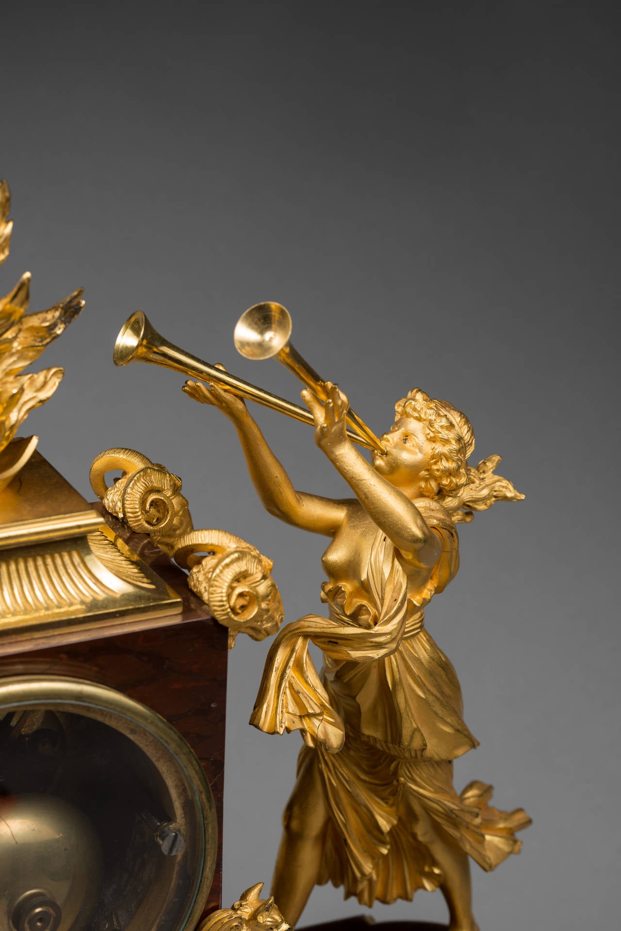 Louis XVI Mantel Clock by Lamiral, Dial by Coteau, Case Attributed to Thomire In Good Condition In Paris, FR