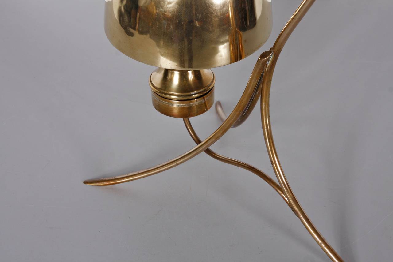 Brass Jan Eisenloeffel Jugendstil Tea Set, circa 1920